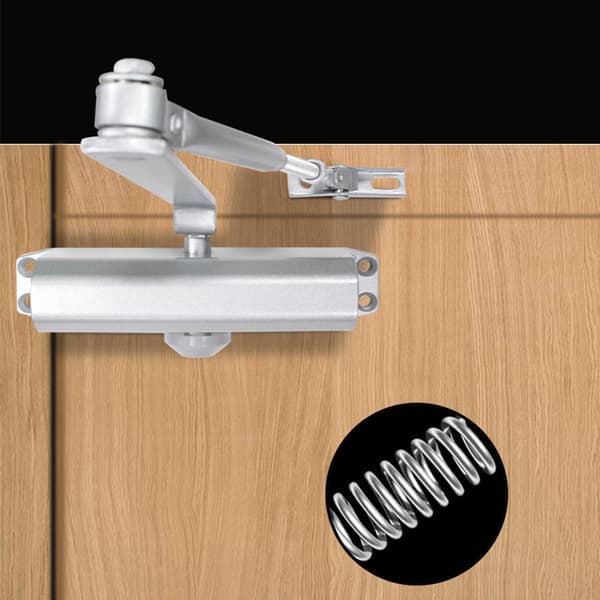 Automatisk dörrstängare - Dörrstängare Silver S