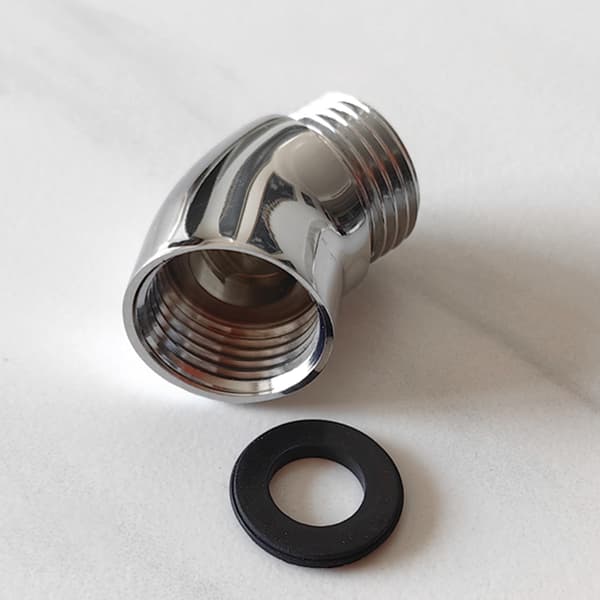135° suihkupään sovitin Silver