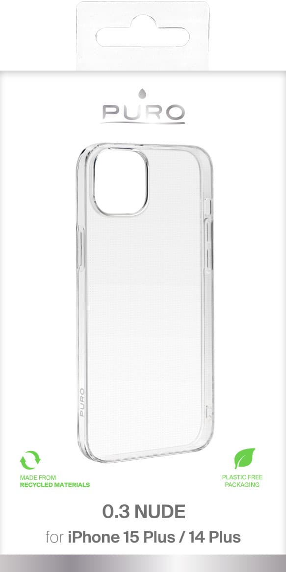 iPhone 15 Plus 0.3 NUDE Ultra slim TPU case