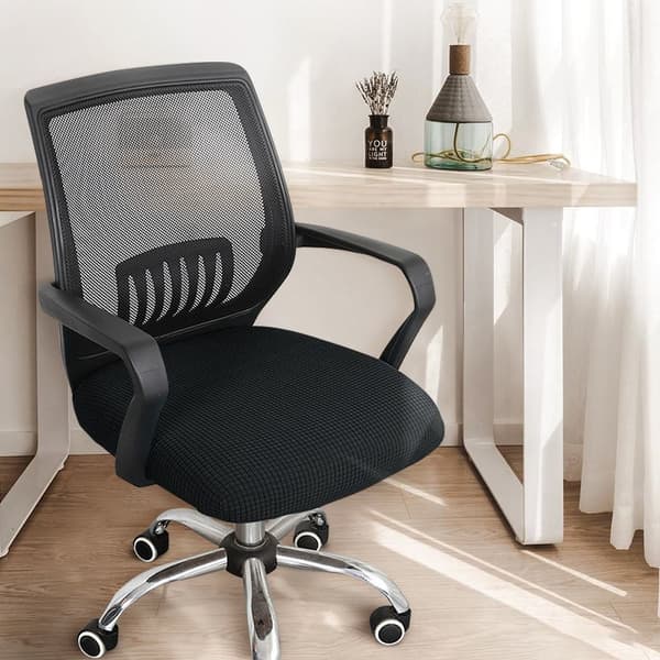 Kontorstolebetræk Black L