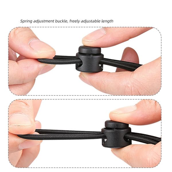 Dobbelthoved Klips (4 stk) - Justerbar Elastisk Linnedholder til Madrasser, Sofa og Mere