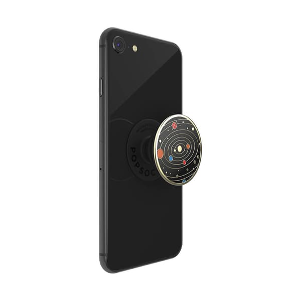 PopGrip PREMIUM Enamel Solar flare Black