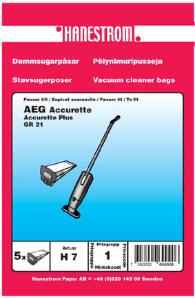 Dammsugarpåsar AEG ACCURETTE