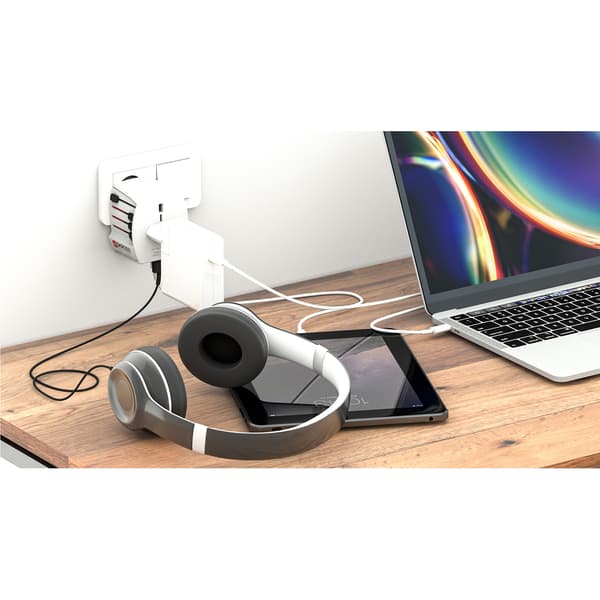 Verdens reiseadapter MUV USB 12W Ujordet