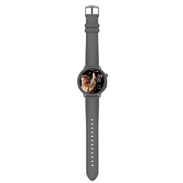 Smartwatch med puls-, blodtryks- og iltmåling Black