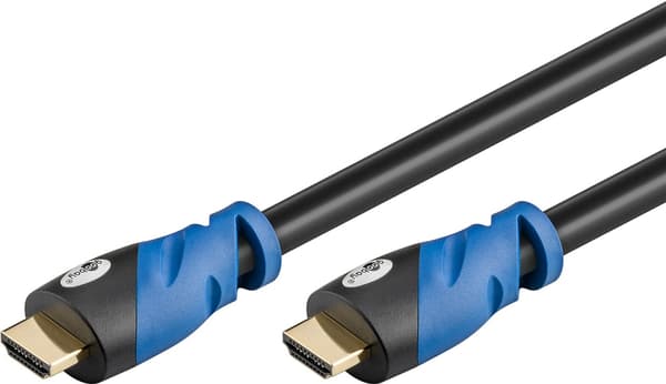 Premium höghastighets HDMI™-kabel med Ethernet, certifierad