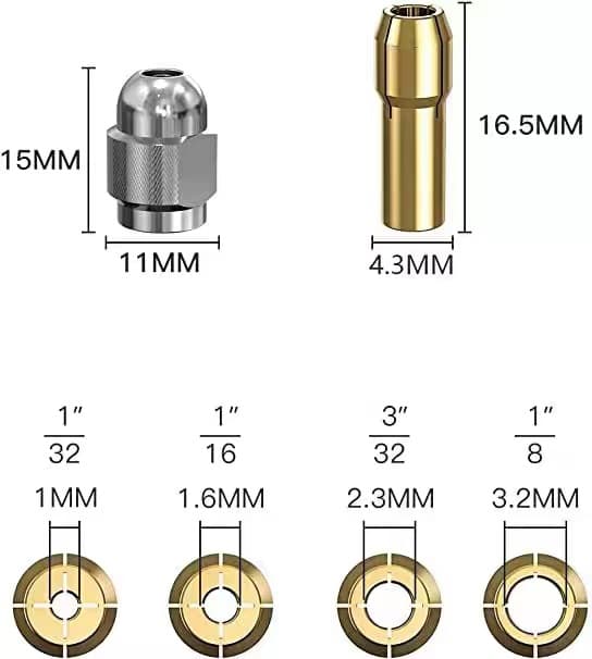 Borrfästen för Dremel 4485 / 4486