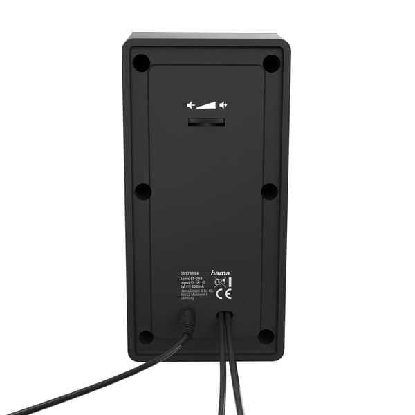 PC-kaiutin Sonic LS-208 Stereo Musta