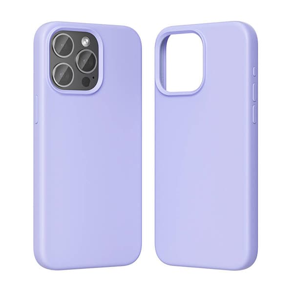 Vention KUFV0-40 silikondeksel til iPhone 15 Pro Max (lilla)