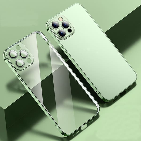 Telefonfodral med linsskydd Green iPhone 14 Pro Max