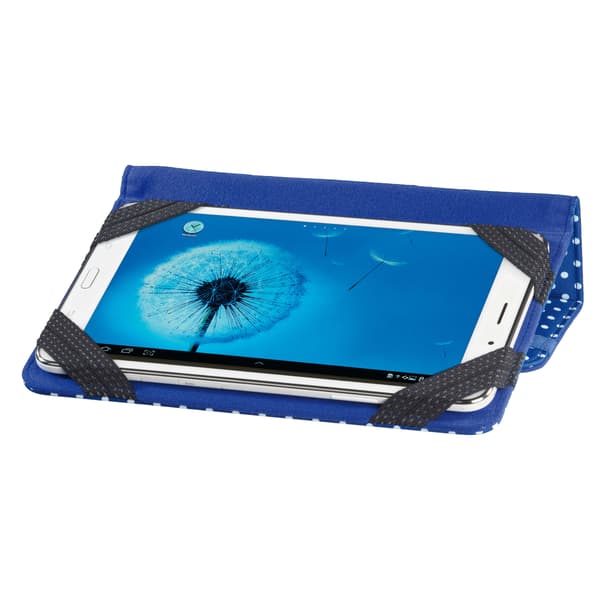 HAMA Tablet Cover PolkaPrik 7-8" Universal Blå