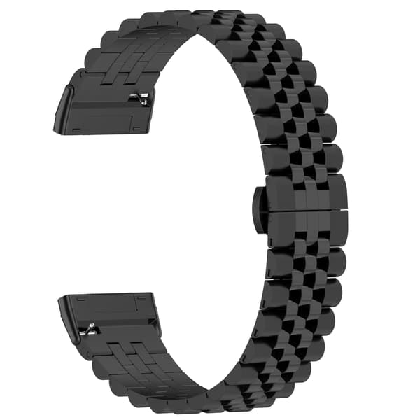 Klockarmband i Rostfritt Stål Black Fitbit Versa 3 / 4 / 5