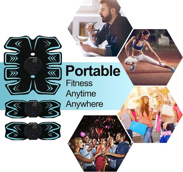 EMS Abs Trainer - Muskelstyrke og Toning