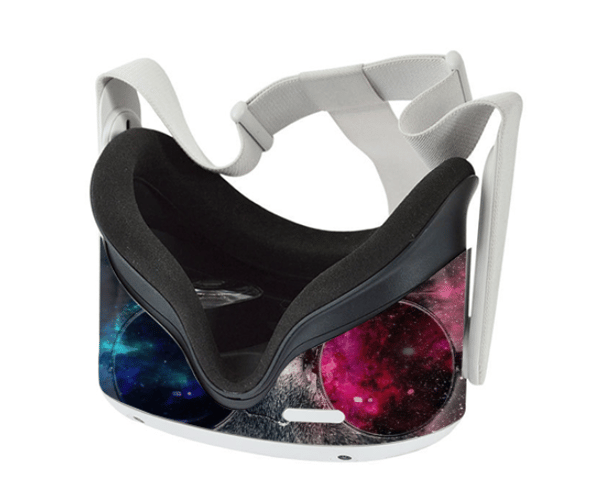 Fuldt dækkende håndkontrollerstickers til Oculus Quest 2 Multicolor3