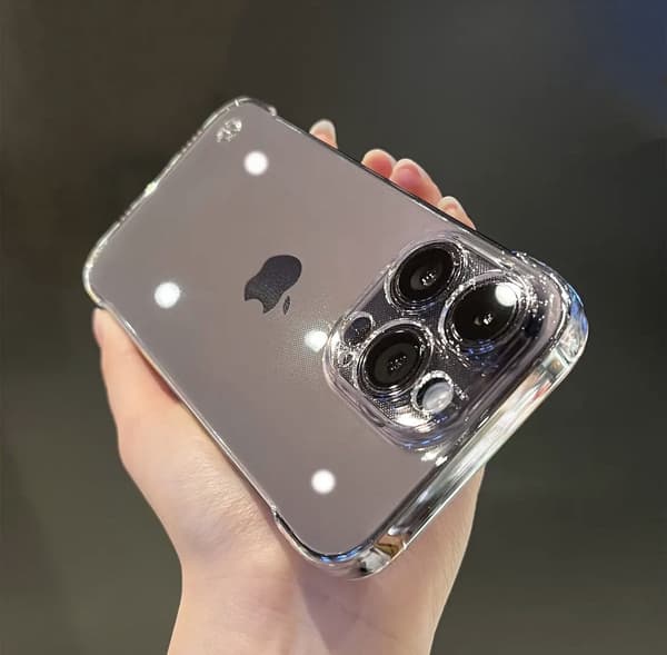 Erittäin ohut kirkas kotelo iPhone 15 Prolle