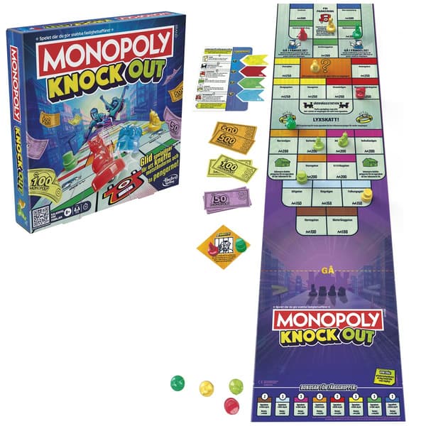 Brädspel Monopoly Knockout (SE)