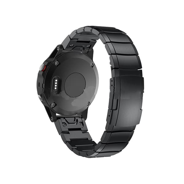 Urrem Quick Release til Garmin Smartwatches Black 20 mm