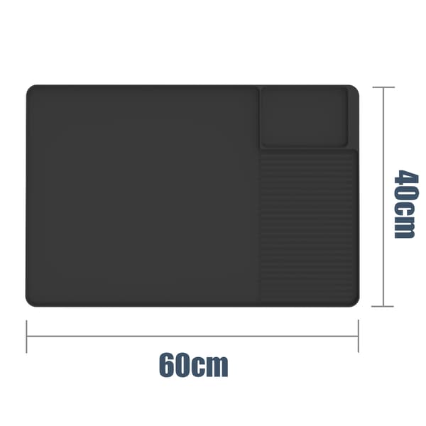 Silikonmatta för Kaffemaskin Black