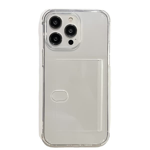 Mobilfodral med Sidofack Transparent iPhone 11 Pro Max