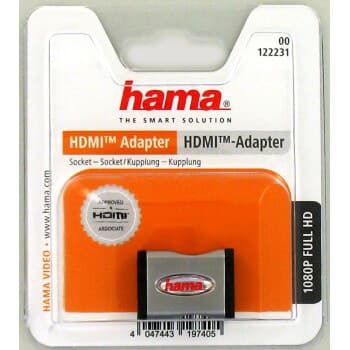 Sovitin HDMI Naaras-Naaras Kulta/Musta