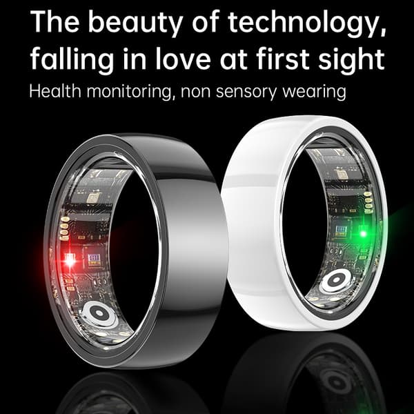 Smart Ring R1000 - Keramikkutgave White 11
