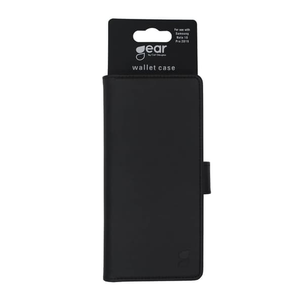 Mobilcover med 3 kortpladser, sort - Samsung Note 10 Pro 2019