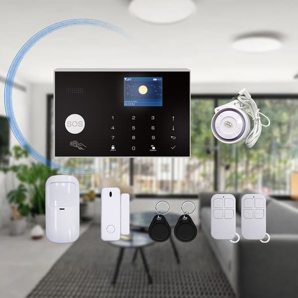 Tuya trådløst WiFi+GSM alarmsystem