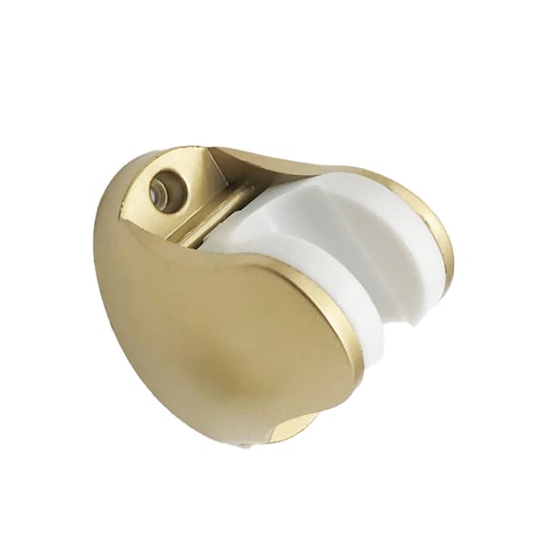 Gold brusehovedholder, justerbar brusebeslag