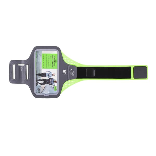 Sportarmbånd Premium Universal Medium 5,5" Grå/Gul