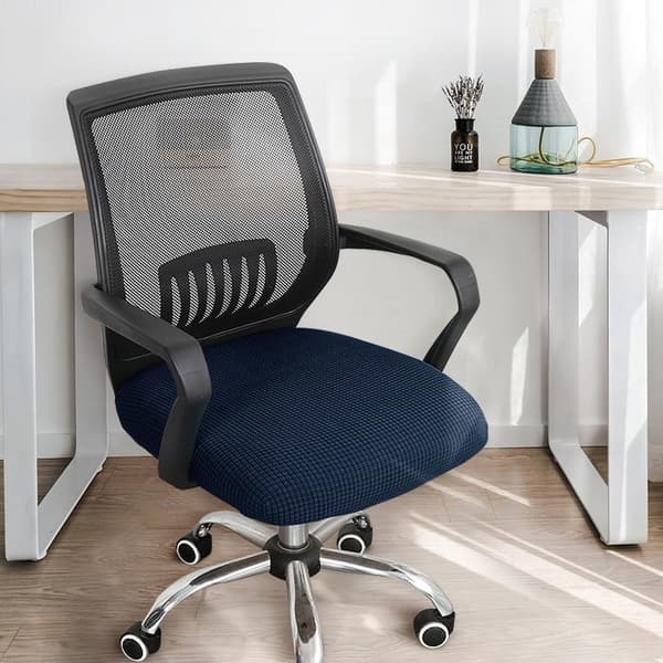 Kontorstoldeksel DarkBlue S
