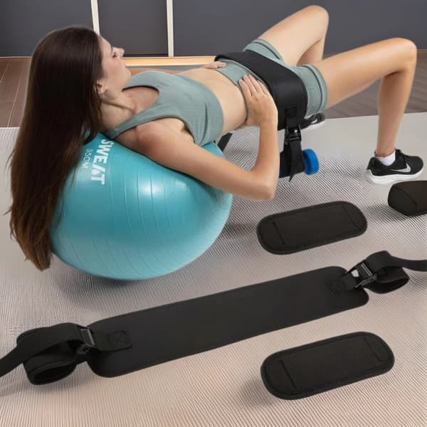 Justerbart Dumbbell Hip Thrust Bælte til Vægtede Træninger