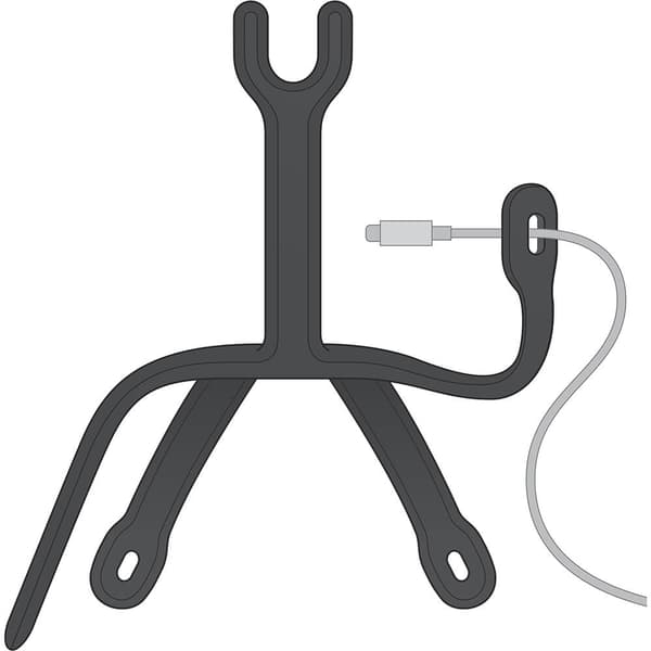 PopMount 2 Flex musta yleispidike tankoon/pöydälle/autoon jne.