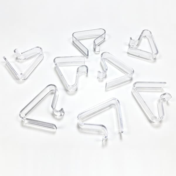 Transparenta Dukhållare, 8-pack L