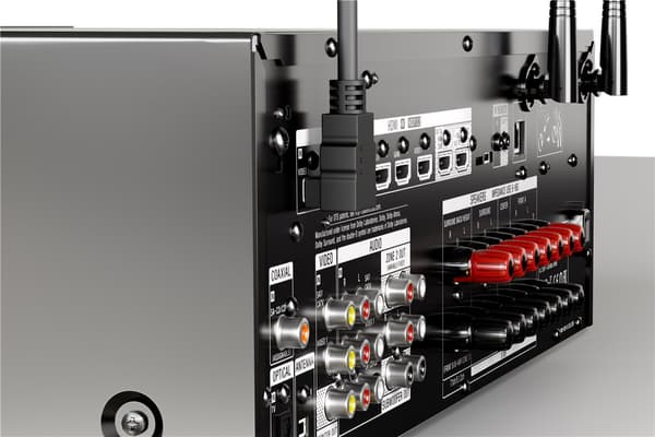 Höghastighets HDMI™-kabel 90° med Ethernet