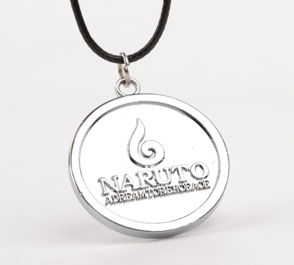 Halskæde med Yin Yang vedhæng Sort/hvid