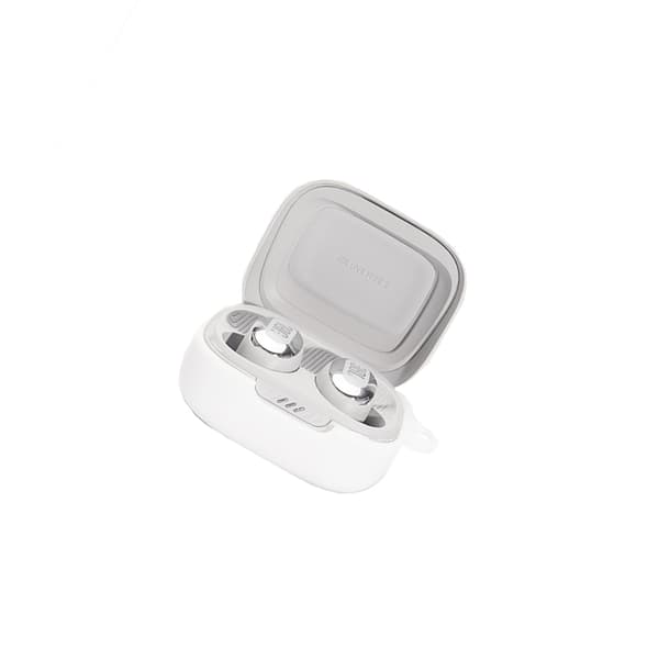 Suojaava Bluetooth-kuulokekotelo карабиinihaalla White