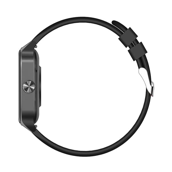 Smartklokke med Bluetooth og helseovervåking Black
