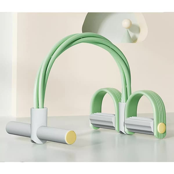 Fotpedalmotståndsband (6-rörsdesign) Green