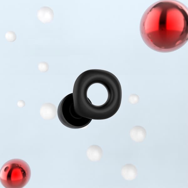 Brusreducerande Öronproppar Black