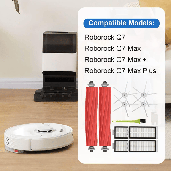 Reservdelar för robotdammsugare i Xiaomi Roborock Q7/Q7 Max-serien