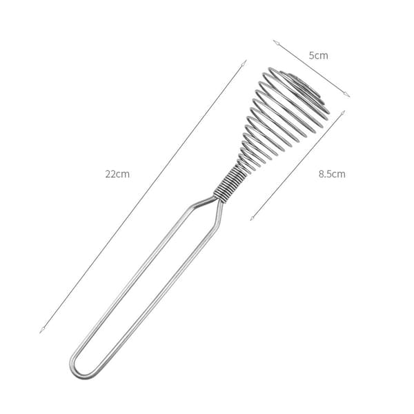 Pressvisp i rustfritt stål