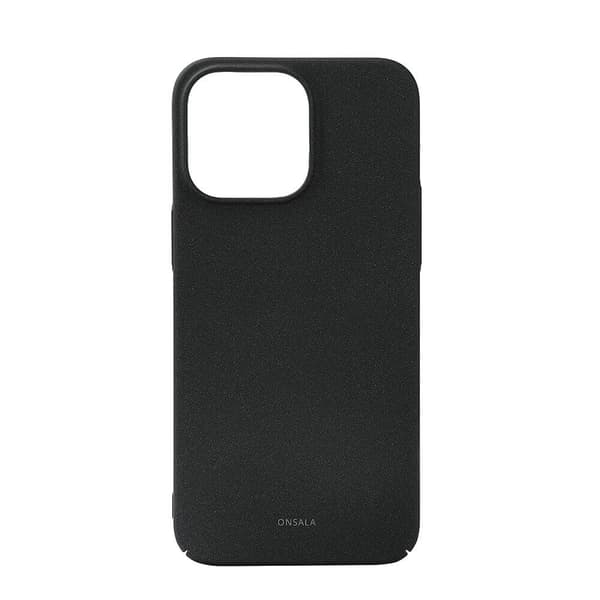 Mobilcover Ultra Slim Sand Burst Sort - iPhone 15 Pro Max