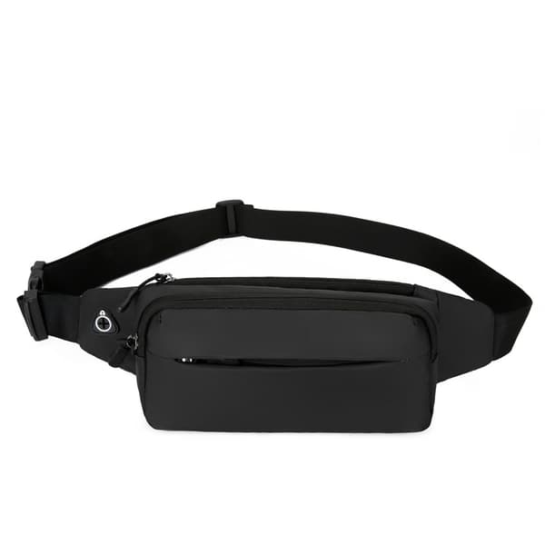 Canvas fanny-reppu Black
