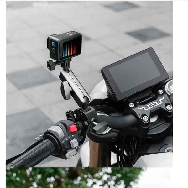 360° Roterende Dobbel Kulehode Feste for Insta360 & GoPro