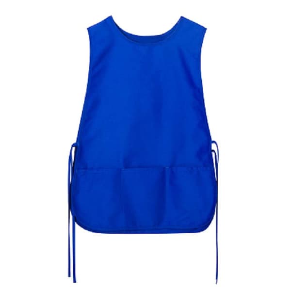 Vedenpitävä esiliina taskuilla Blue