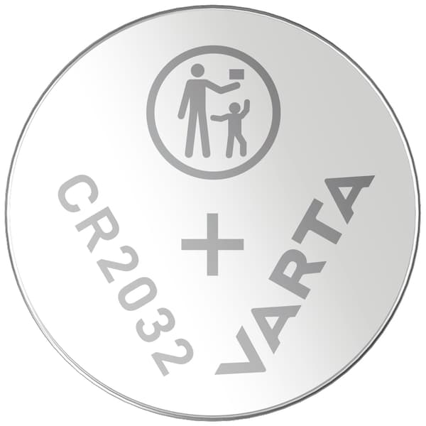 CR2032 3V litiumknappcellebatteri 2-pakning