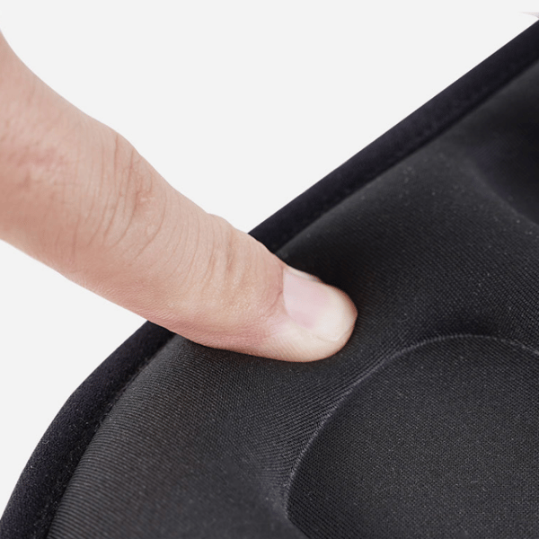 Bekväm sovmask med ljusblockering och 3D-design Black