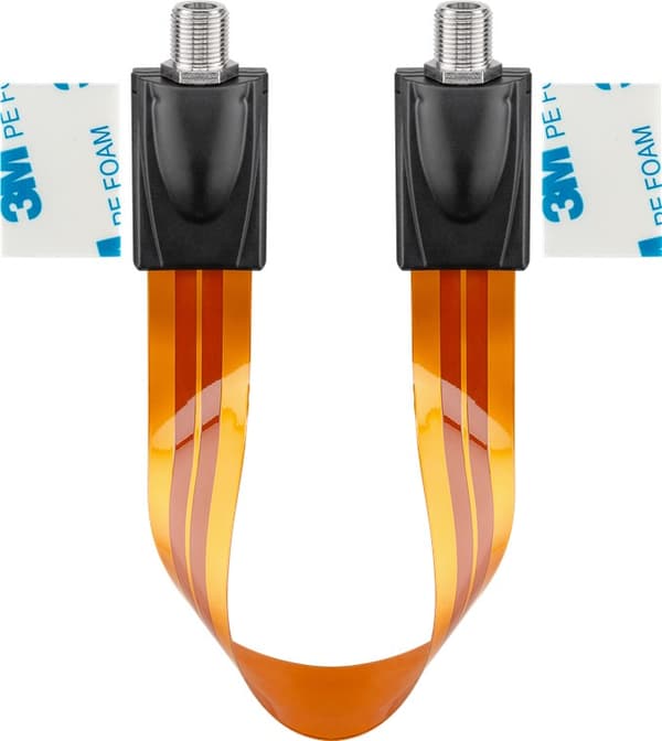 SAT-ikkunan läpivienti, erittäin litteä (0,3 mm)