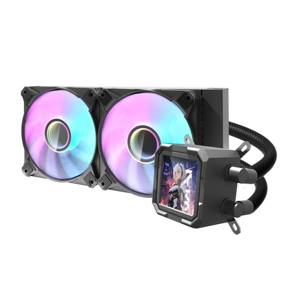 Darkflash DV240S CPU-vesijäähdytin (musta)