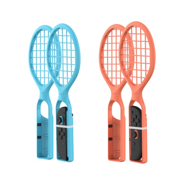 Förbättra ditt spel: SWITCH 2 Tennisracketset - Blå & Orange